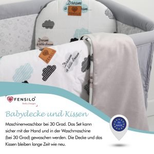 Baby Mulltücher; Mullwindeln; Spucktücher; fensilo; mulltücher baby; mulltücher baby mädchen; spucktücher baby; spucktücher baby mädchen; spucktuch junge; Fensilo baby; Fensilo baby blanket; blanket; baby blanket; newborn; object; knitted; top view; Fensilo.com; beautiful; indoors; sheet; female; male; cover; fabric; wash; cushion; bed; polyester; satin; feminine; protection; white; swaddle blanket; pillow; white pillow; comfortable; cotton; hypoallergenic; cute; design; washable; girl; boy; baby boy; baby girl; warm; comfy; care; soft; bedroom; set; size; baby pillow; adorable blanket; white background; clouds; colorful clouds; Dream a little dream; black clouds; blue clouds; grey clouds; gray baby blanket; gray blanket;